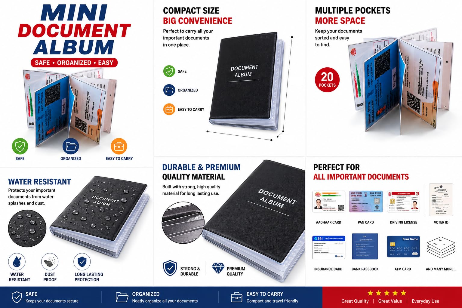 Mini Documents Album