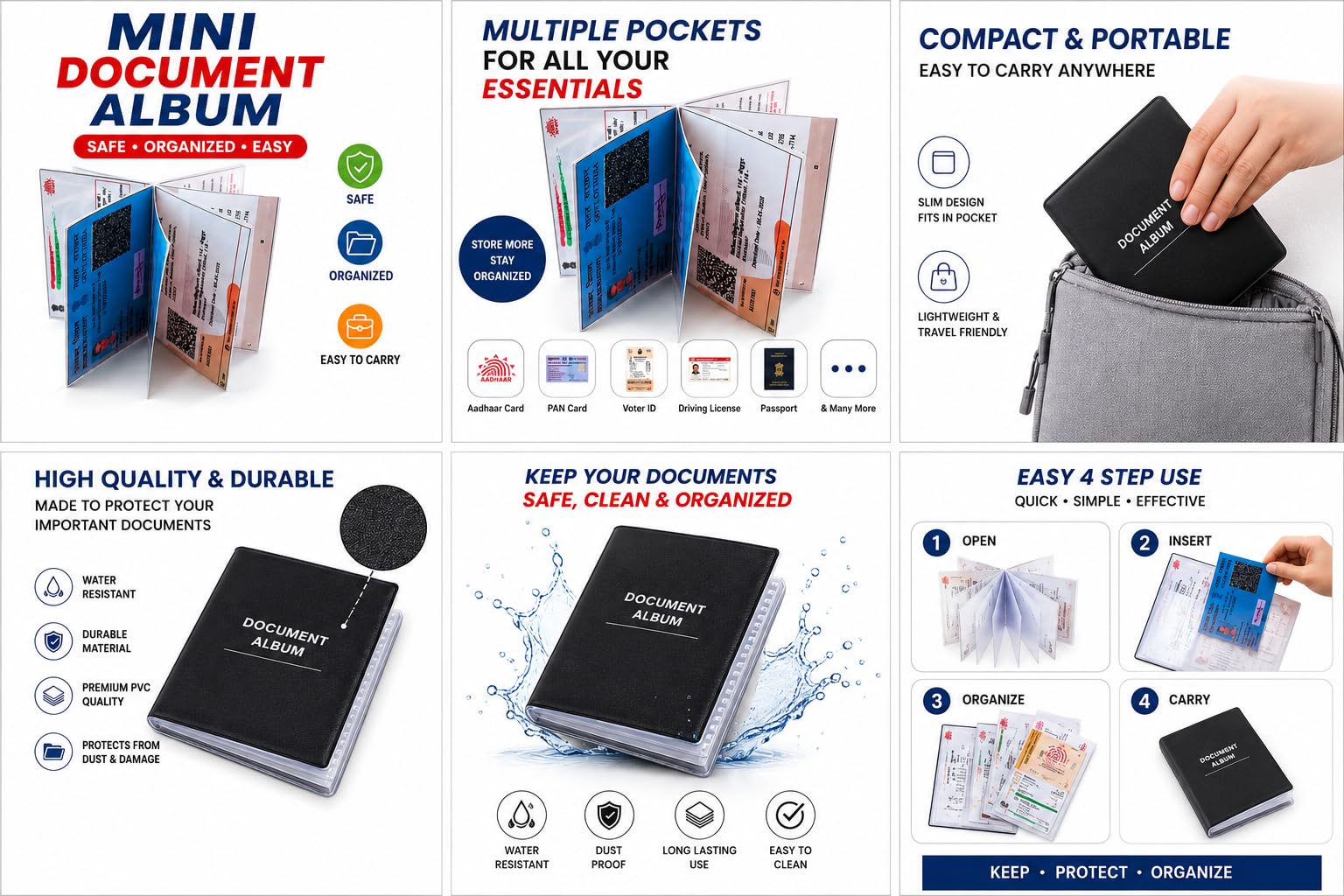 Mini Documents Album