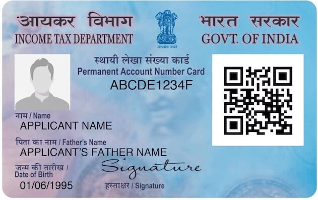 Pan Card PVC